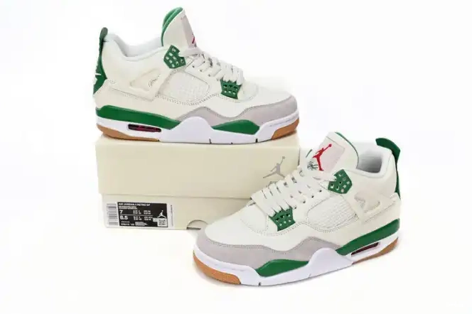 Bmlin Shoes 4 Retro Pine SB Jordan DR5415-103 Green 0506